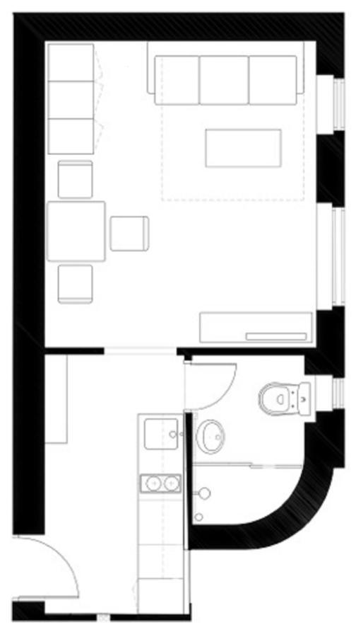 Appartamento Optimist No.1 Belgrado Camera foto